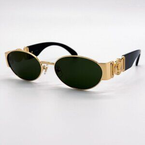 NEW VERSACE SUNGLASSES VE2299 1002/71 GREEN WOMEN EYEWEAR VE2299 100271